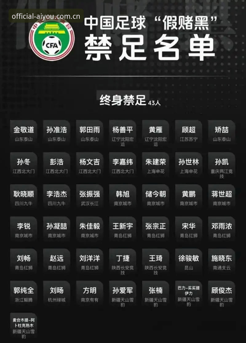 中国足协第三批禁足名单解读教程：从操作流程到行业影响分析